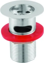Brass Half Thread Waste Coupling